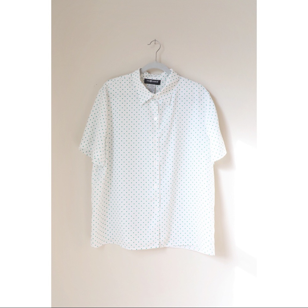 vintage button-up shirt